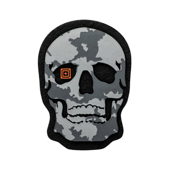 Нашивка 5.11 Tactical Painted Skull Patch