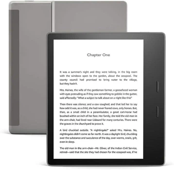 Електронна книга Amazon Kindle Oasis 10th GEN 8GB HD-екран Підсвітка Graphite (Refurbished - offline version)