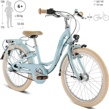 Дитячий велосипед Puky SKYRIDE 20-3 Classic Retro Blue 4474, 6 років+