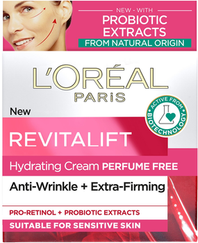 Krem do twarzy L'Oreal Paris Revitalift Classic Perfume Free na dzień 50 ml (3600523972074)