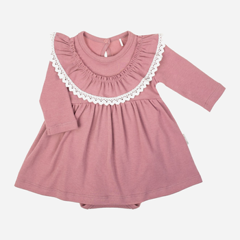 Дитяче боді-сукня для новонароджених дівчаток Nicol 204160 68 см Рожеве (5905601021643)