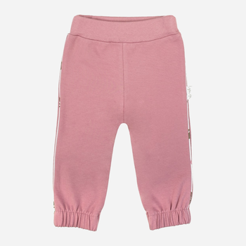 Spodnie dresowe dziecięce dla dziewczynki Nicol 204279 122 cm Różowe (5905601023807)