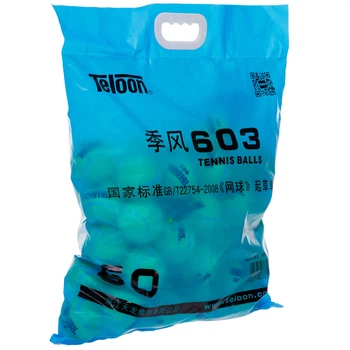 Мяч для большого тенниса TELOON Feng Pro (60шт) 603-60 (сумка) (603-60)