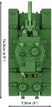 Конструктор Cobi Historical Collection WWII KV-2 510 елементів (5902251027315)