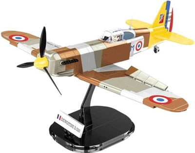 Klocki konstrukcyjne Cobi Historical Collection WWII Samolot myśliwski Dewoitine 335 elementów (5902251057343)