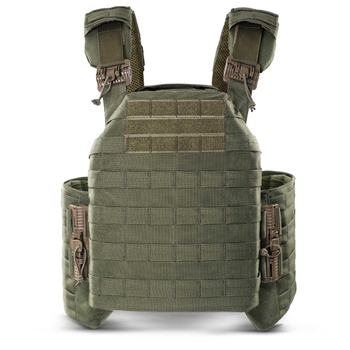 Плитоноска Plate Carrier Olive M (90-110+ cm) Olive