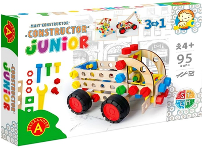 Маленький конструктор Alexander Junior 3в1 Truck 95 елементів (5906018028201)
