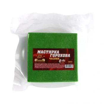 3K Baits Мастырка гороховая (чеснок) 400 г 3кбайтс,3к00903