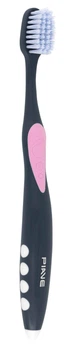 Зубна щітка Piave Total Clean Medium Середньої жорсткості Сіро-рожева (8009315059217_серо-розовая/8009315059309)