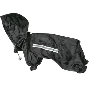 Flamingo Raincoat Safety фламинго одежда для собак, защитный комбинезон с капюшоном и светоотражающими 38 см