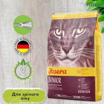 Сухой корм Josera Senior для пожилых кошек, 10 кг