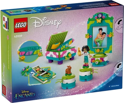 Zestaw klocków Lego Disney Ramka na zdjęcia i szkatułka Mirabel 334 elementy (43239)