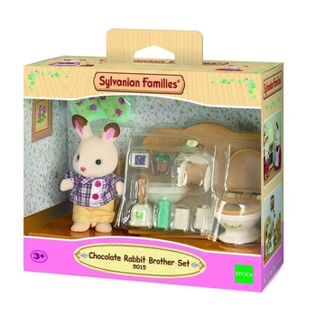 Набір іграшок Sylvanian Families Братик кролик і туалет 11 предметів (5054131050156)