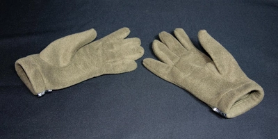 Перчатки мужские из турецкого флиса 320 грм.м.кв. цвет хаки 9 (L) размер 420