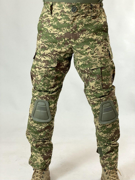 Військові брюки Tactic Хижак Ріп-стоп, (тактичні штани з наколінниками) піксель 52
