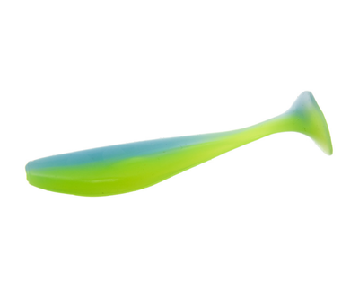 Силіконова приманка Fishup Wizzle Shad 2" (10pcs.), #206 - Sky/Chartreuse,10009155