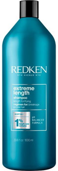 Шампунь для зміцнення волосся Redken Extreme Length 1000 мл (3474636930531)