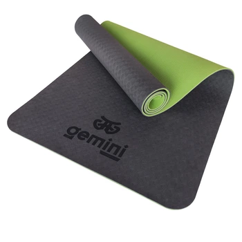 Килимок для фітнесу та йоги Gemini Sport TPE+TC 6мм GE-60014