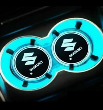 LED підсклянники в авто з логотипом Suzuki, 2шт