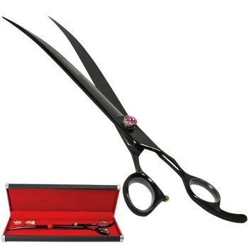 Davis Majutsu Titanium Curved 10", 25,4 см дэвис майжитцу титаниум ножницы изогнутые для стрижки собак
