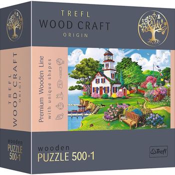 Puzzle Trefl Letnia przystań drewniane 500+1 elementów (5900511201611)