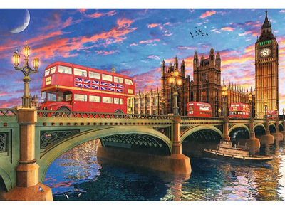 Puzzle Trefl Pałac Westministerski, Big Ben, Londyn drewniane 500+1 elementów (5900511201550)