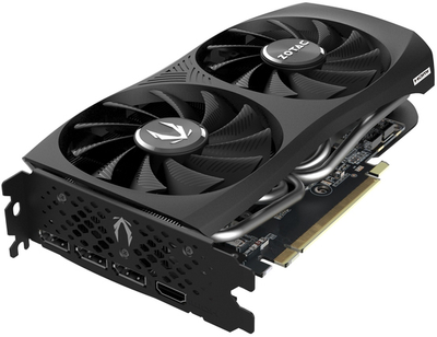 Видеокарта Zotac PCI-Ex GeForce RTX 4070 Twin Edge 12GB GDDR6X (192bit) (2475/21000) (HDMI, 3 x DisplayPort) (ZT-D40700E-10M)