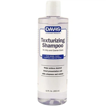 Шампунь Davis Texturizing Shampoo Девіс для жорсткої та об'ємної шерсті у собак і котів (концентрат) 355 мл (TEXS12)