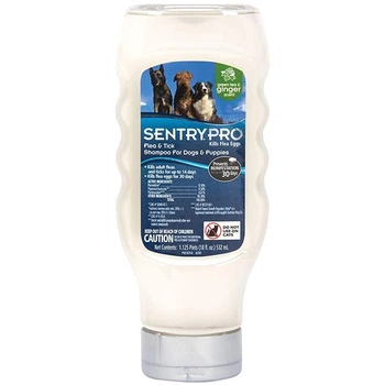 Sentry pro Ginger 0,532 л СентРИ про имбирь шампунь от блох и клещей для собак и щенков