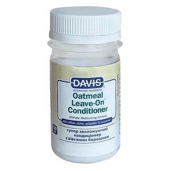 Супер увлажняющий кондиционер Davis Oatmeal Leave-On Conditioner овсяная мука для собак и котов 50 мл