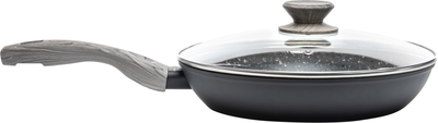 Кованая сковорода с крышкой Hölmer FP-22326-SWMGBL Star Chef Granite Premium