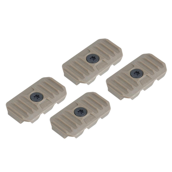 Короткие защитные накладки Strike Industries для планок M-LOK с интегрированной системой прокладки кабелей.