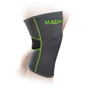 Наколінник MadMax MFA-294 Zahoprene Knee Support Dark Grey/Green S