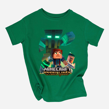 Подростковая футболка Minecraft story mode