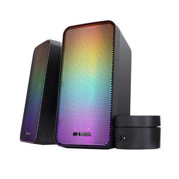 Геймерська акустическая система TRUST GXT 611 Wezz Illuminated 2.0 RGB - 12W (TR24587)