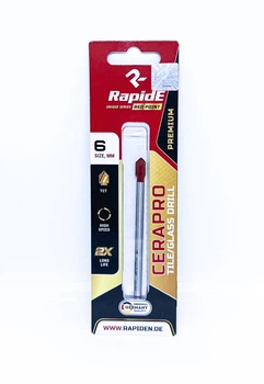 Свердло RapidE CERAPRO RED POINT по керамограніту та плитці 5 (НФ-00001917-13)