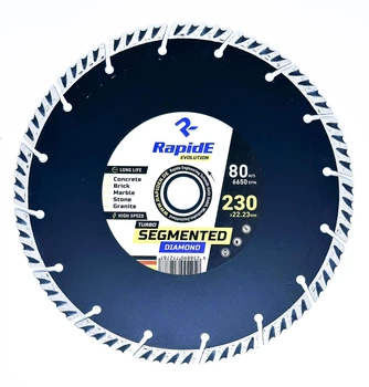 Алмазний диск RapidE TURBO SEGMENT 230 x 22.2 мм (НФ-00001926-13)