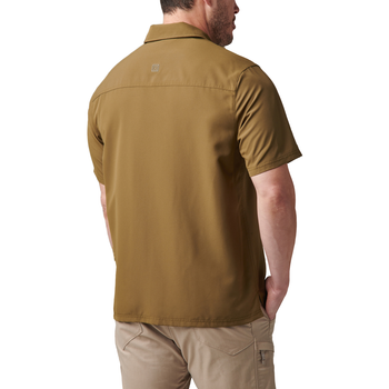 Рубашка тактическая 5.11 Tactical Marksman Utility Short Sleeve Shirt 2XL Field green