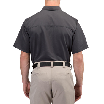 Рубашка тактическая 5.11 Tactical Fast-Tac Short Sleeve Shirt S Charcoal