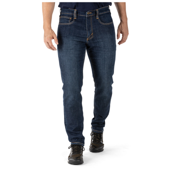 Брюки тактические джинсовые 5.11 Tactical Defender-Flex Slim Jeans W34/L34 Stone Wash Indigo