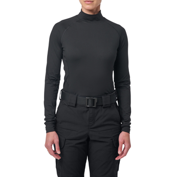 Термореглан женский 5.11 Tactical Women's Mock Neck Long Sleeve Top M Black