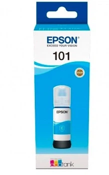 Оригинальные чернила Epson L4150/L4160/L6160/L6170/L6190 (№101) (Cyan) 70 ml (C13T03V24A)