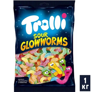 Желейные конфеты Trolli Кислые Светлячки 1 кг