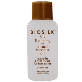 Рідкий шовк для волосся, що не змивається BioSilk Therapy with Natural Coconut Oil 15мл (633911796238)