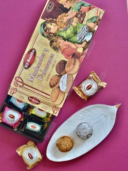 Печиво El Santo Surtido Polvorones y Mantecados іспанське традиційне мигдалеве асорті 300 г