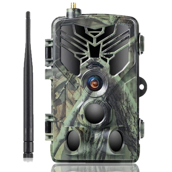 Фотопастка Suntek HC-810М GSM 2G мисливська камера із записом звуку відео Full HD 1080p огляд 120° 20MP IP65
