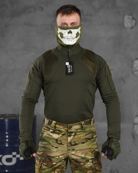 Тактическая боевая рубашка убакс с демфером 5.11 Tactical L олива (86421)