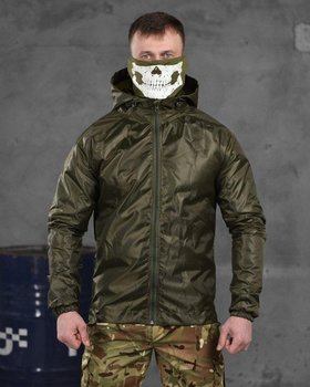 Тактическая мужская куртка дождевик S олива (16305)