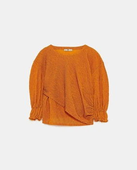 Топ помаранчевий L Zara