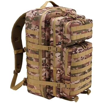 Тактический военный рюкзак Brandit US Cooper 65л, армейский рюкзак, мультикам